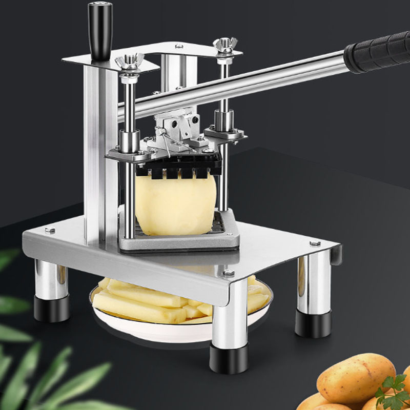 Commercial French Fry Cutter - Manual French Fries Cutter Slitting Machine
