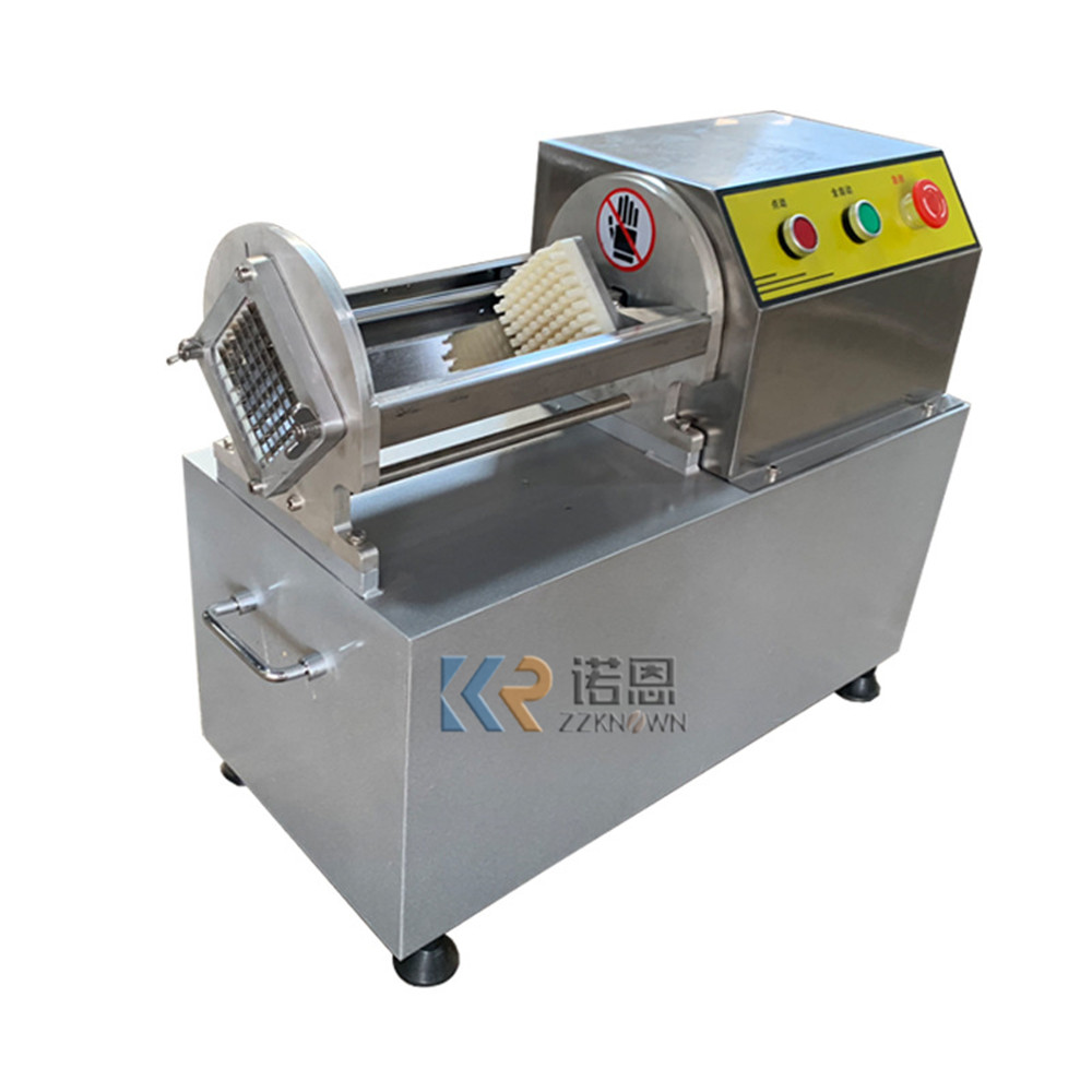 Commercial French Fry Cutter - Electric Potato Strips Cutter Commercial French