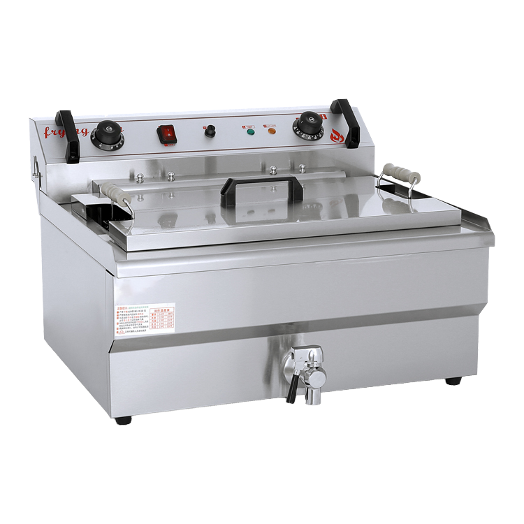 Electric Fryer Commercial 20L - 20L Single Tank Commercial Stainless Steel