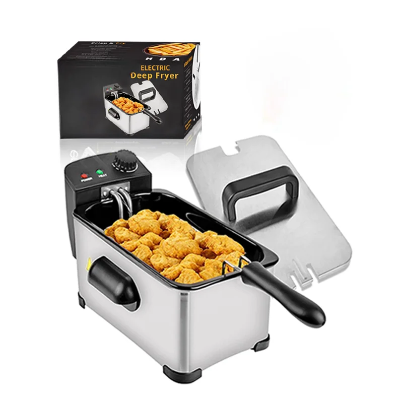 Countertop Deep Fryer With Timer - Electric portable counter top chips frier