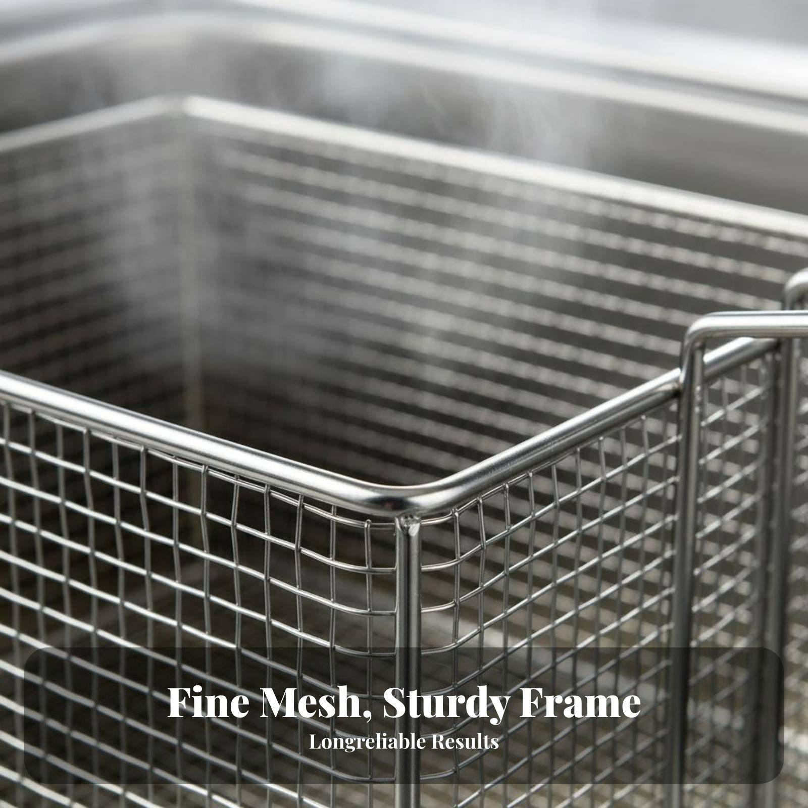 Fryer Basket Commercial Stainless - Stainless Steel Frying Basket Deep Fryer