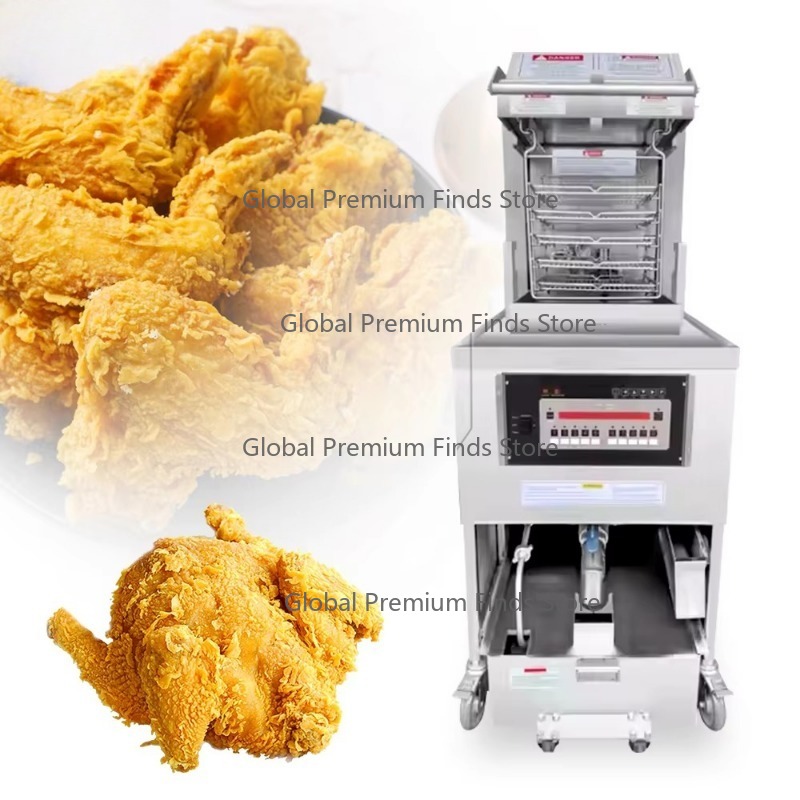 Pressure Fryer Commercial Chicken - 8 Head Chicken Deep Pot Pressure
