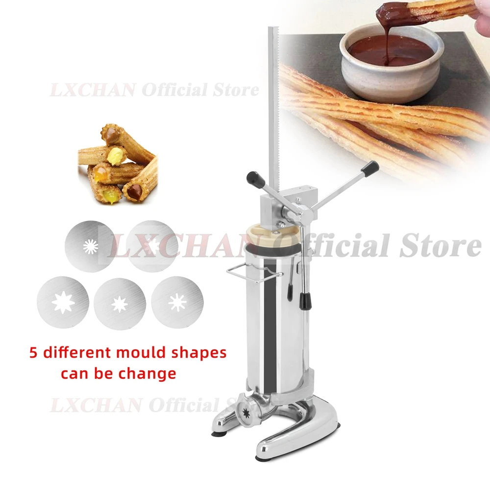Electric Churro Maker Machine - 2/3L Small Spanish Churros Maker With