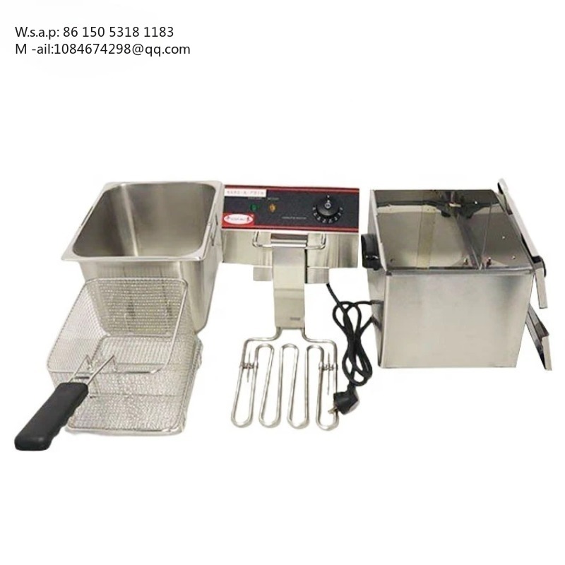 Commercial Donut Fryer Electric - Commercial Automatic Electric Fryer Stainless Steel