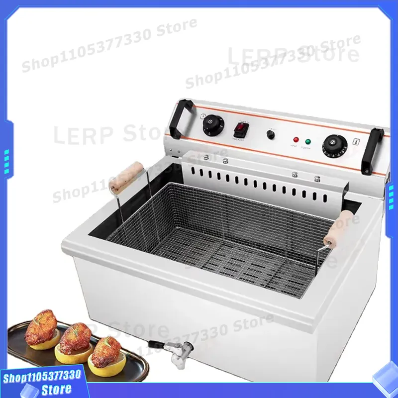 Countertop Deep Fryer With Timer - Commercial Electric Deep Fryer 30L Countertop