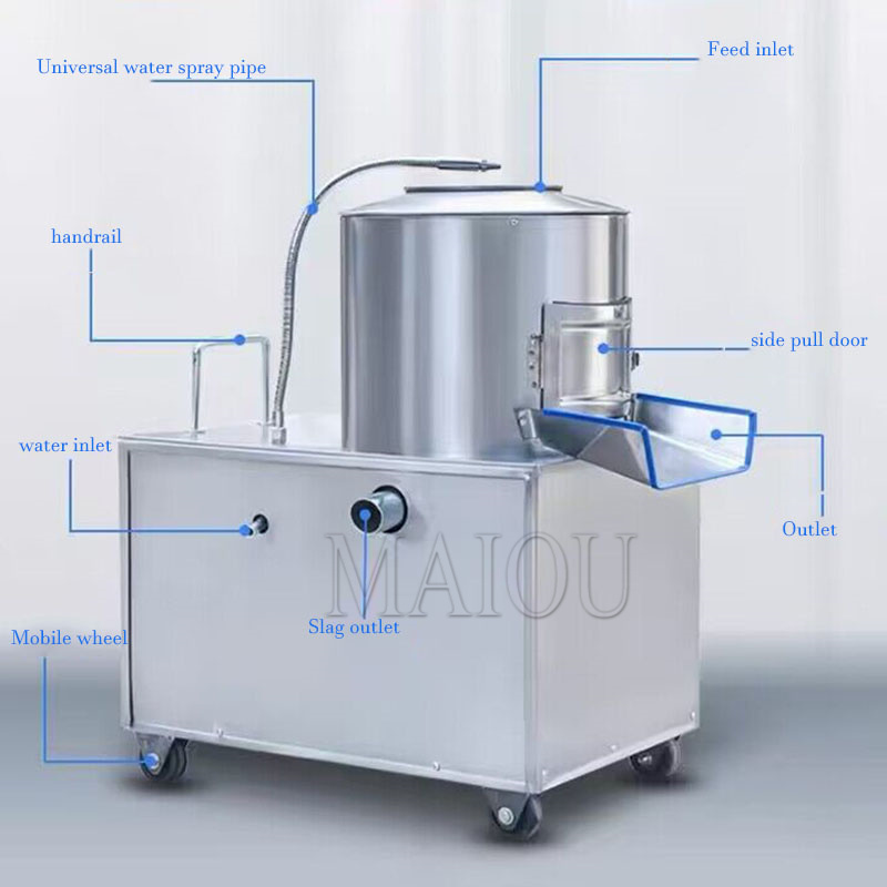 Industrial Taro Peeler Machine - Commercial Potato Peeler Machine 评论和价格