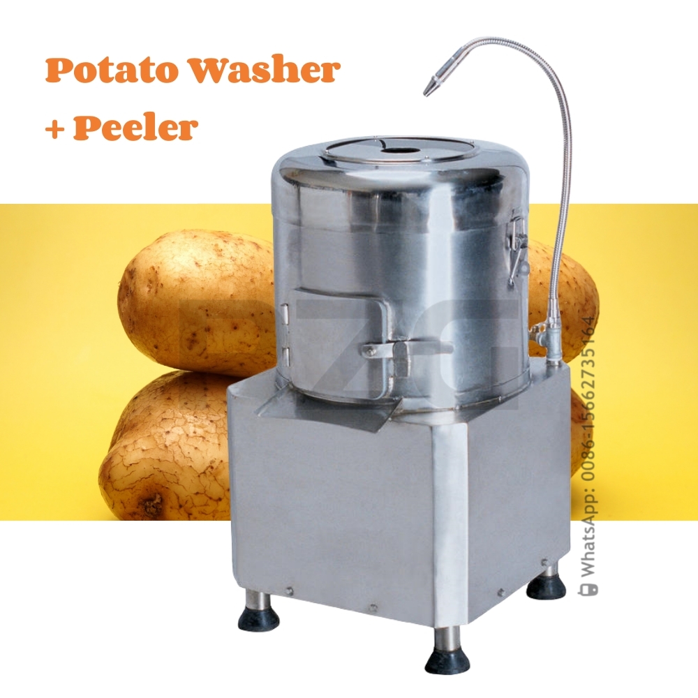 8kg 15kg 30kg Electric Automat - Commercial Potato Peeler Machine 评论和价格
