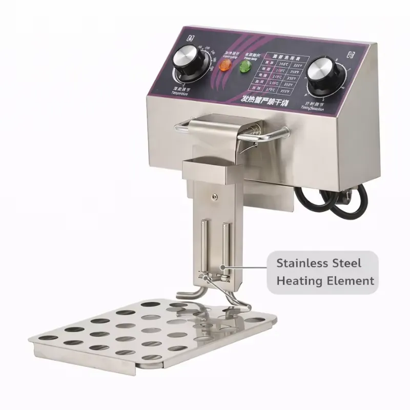 Restaurant Kitchen Double Tank - Countertop Deep Fryer With Timer 评论和价格