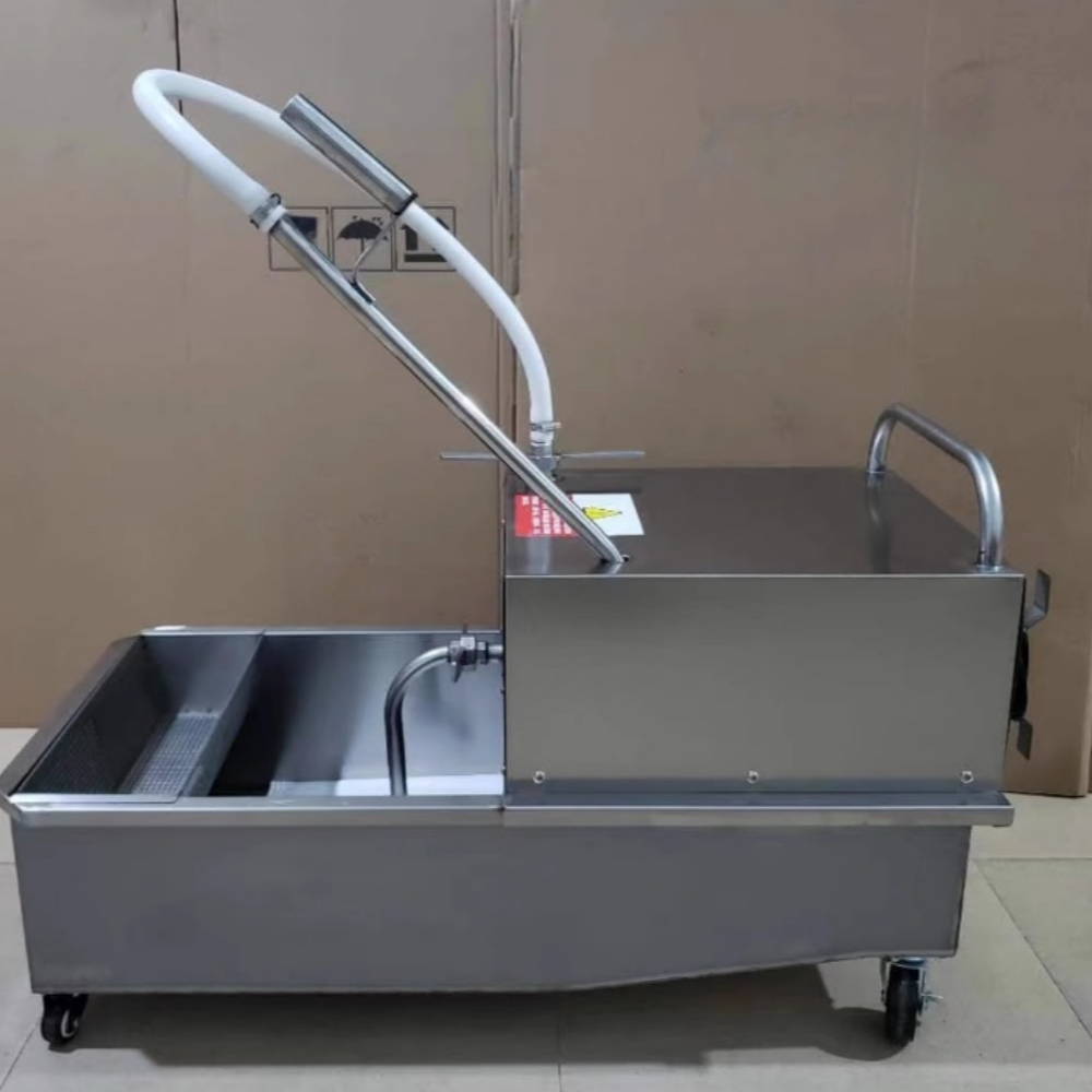 35L Stainless Steel Commercial - Fryer Oil Filtration Machine 评论和价格