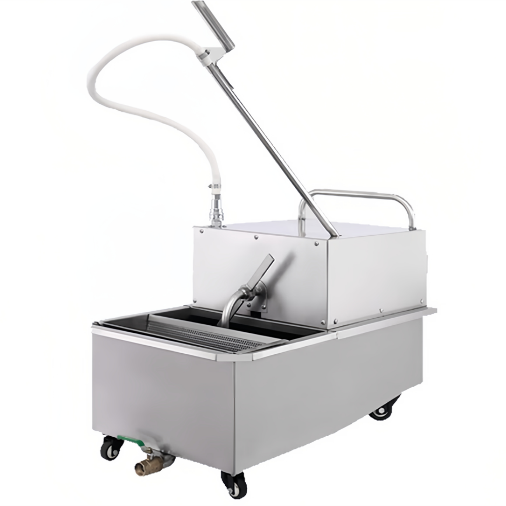 35L Stainless Steel Commercial - Fryer Oil Filtration Machine 评论和价格