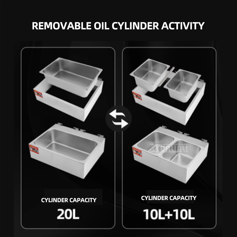 2025 Version 20L Deep Fryer La - Electric Fryer Commercial 20L 评论和价格