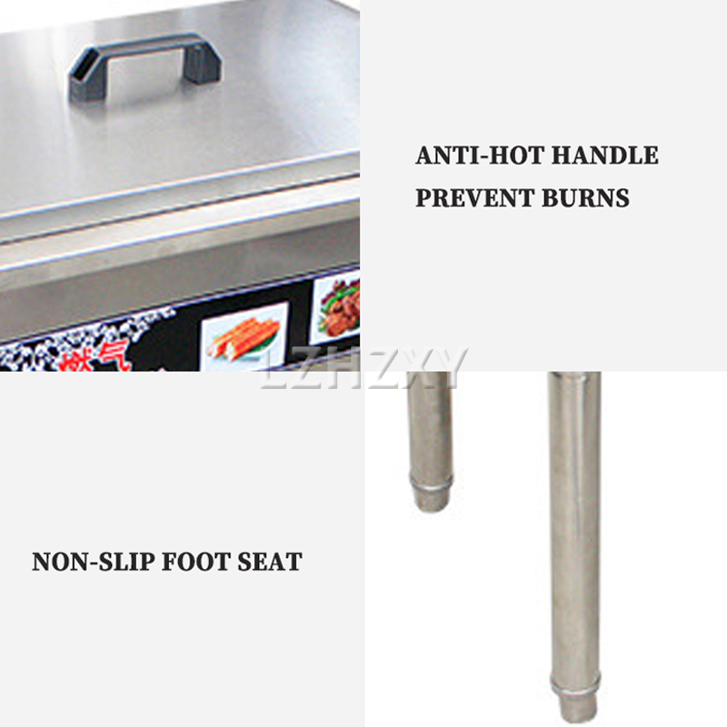 35L Commercial Countertop Gas  - Countertop Deep Fryer With Timer 评论和价格