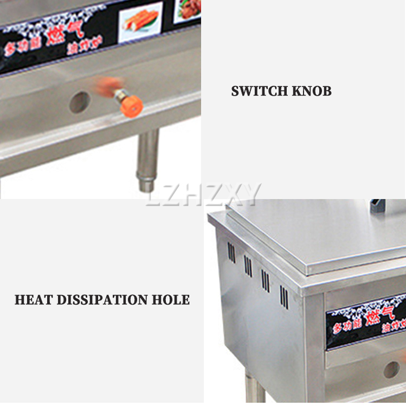 35L Commercial Countertop Gas  - Countertop Deep Fryer With Timer 评论和价格