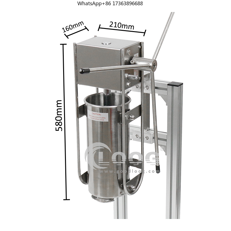 Commercial Manual Type Stainle - Electric Churro Maker Machine 评论和价格