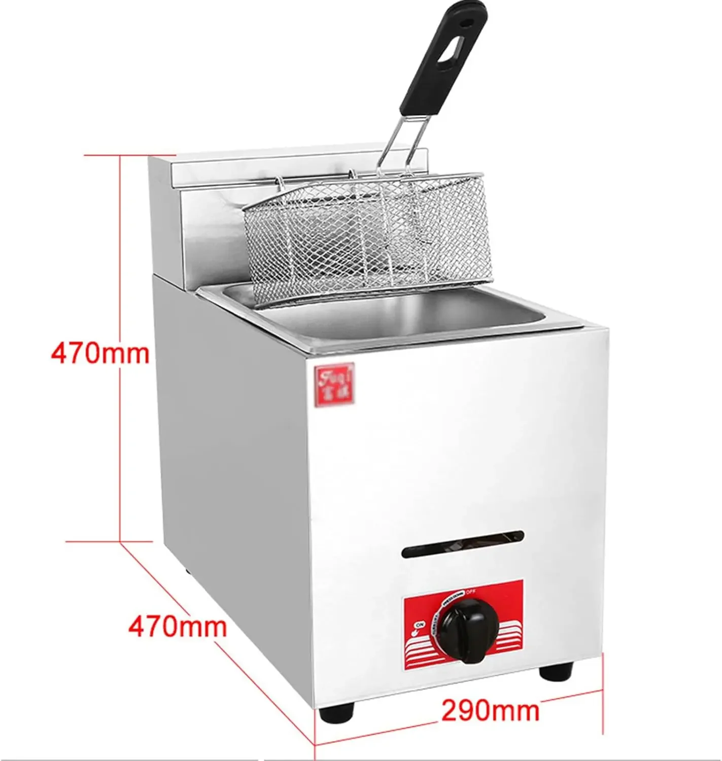 Commercial Gas Fryer Tabletop  - Commercial Gas Deep Fryer Propane 评论和价格
