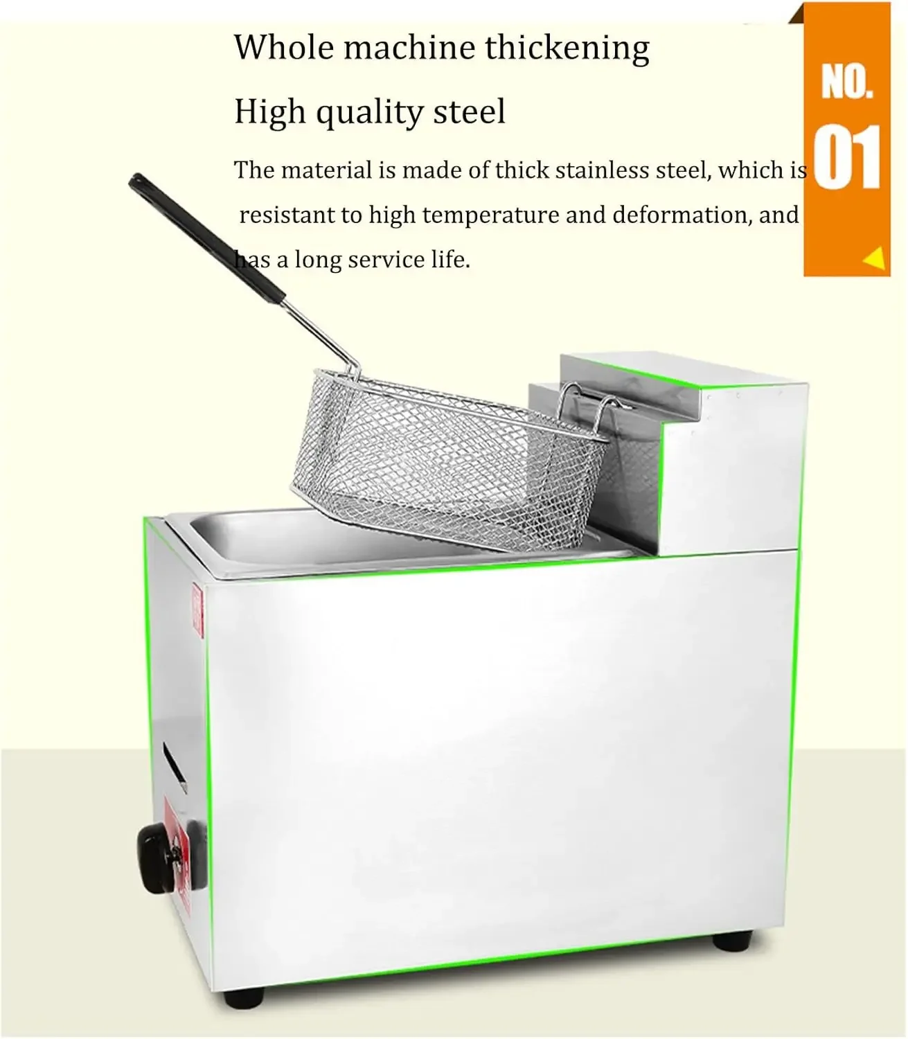 Commercial Gas Fryer Tabletop  - Commercial Gas Deep Fryer Propane 评论和价格