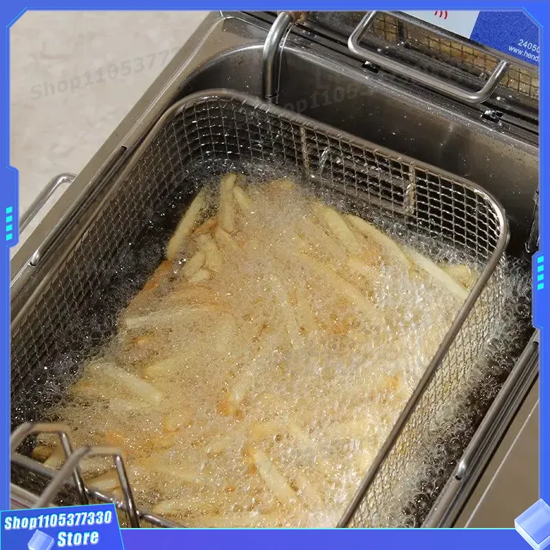 Electric Deep Fryer 12L Double - Commercial Deep Fryer Double Tank 12L 评论和价格