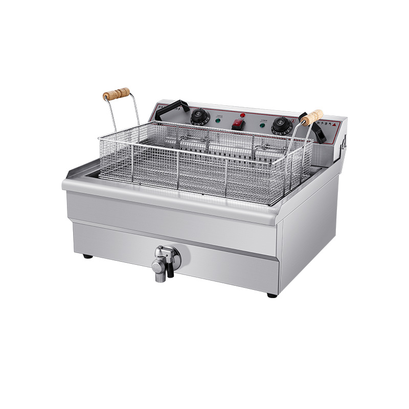 Tuolun Commercial Double Cylin - Electric Fryer Commercial 20L 评论和价格