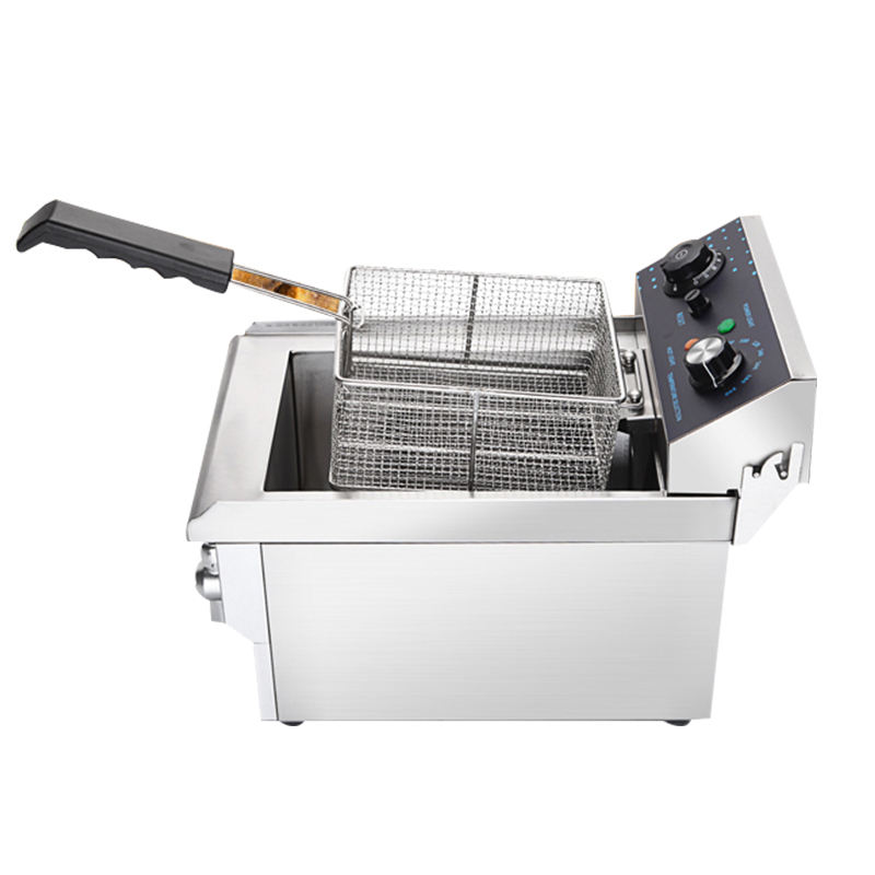 220V 10L Stainless Steel Elect - Countertop Deep Fryer With Timer 评论和价格
