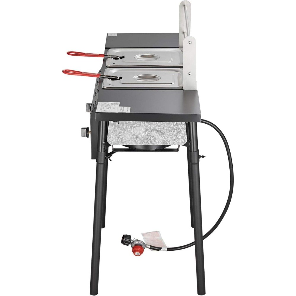 Commercial Outdoor Double Deep - Commercial Gas Deep Fryer Propane 评论和价格