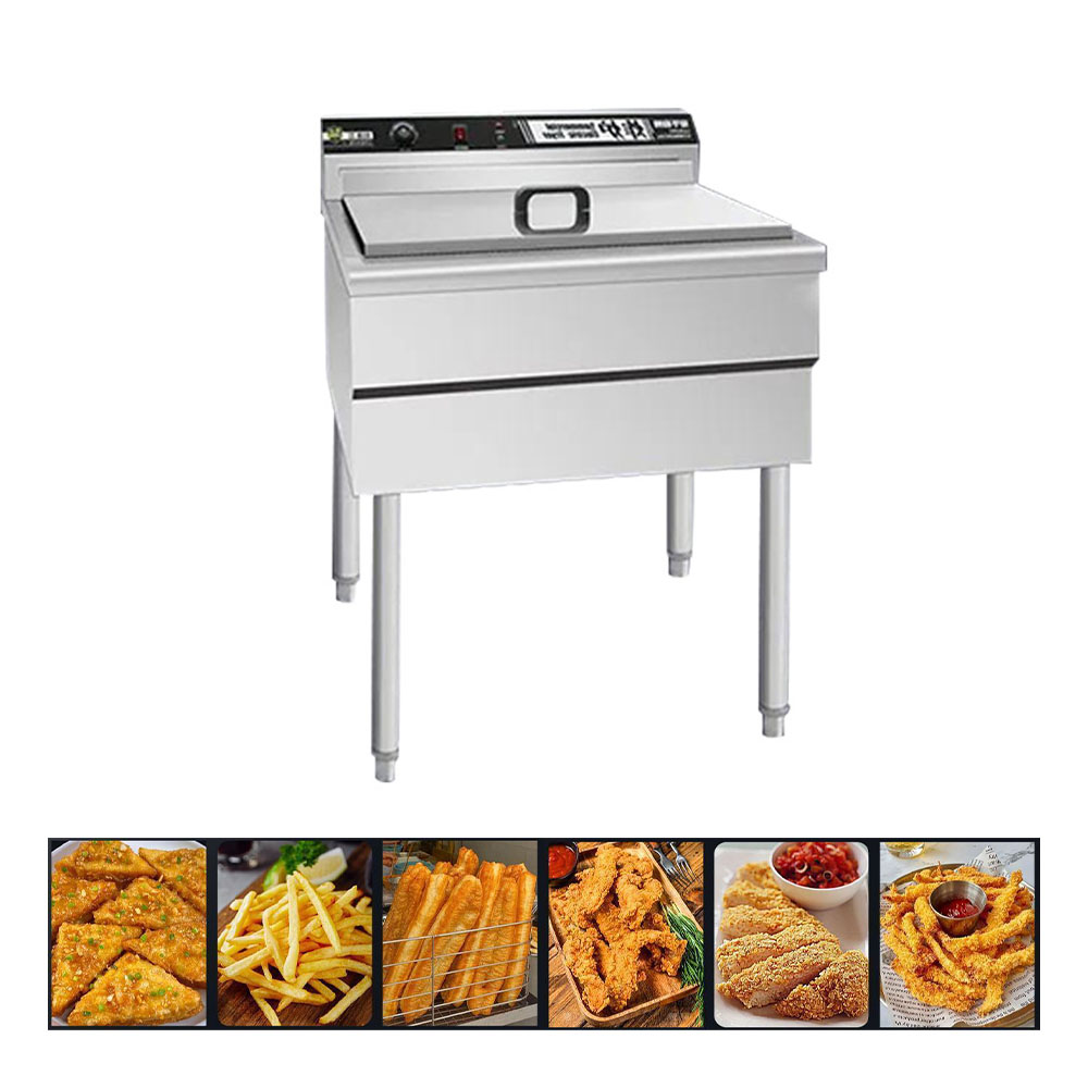 Large Commercial Stainless Ste - Countertop Deep Fryer With Timer 评论和价格
