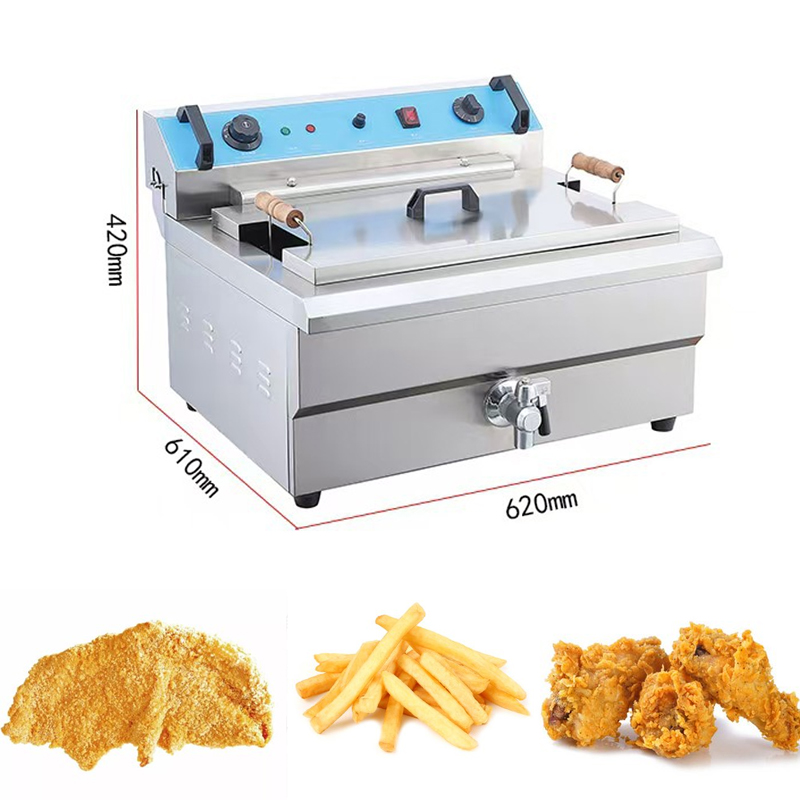 20L Single Tank Commercial Sta - Electric Fryer Commercial 20L 评论和价格