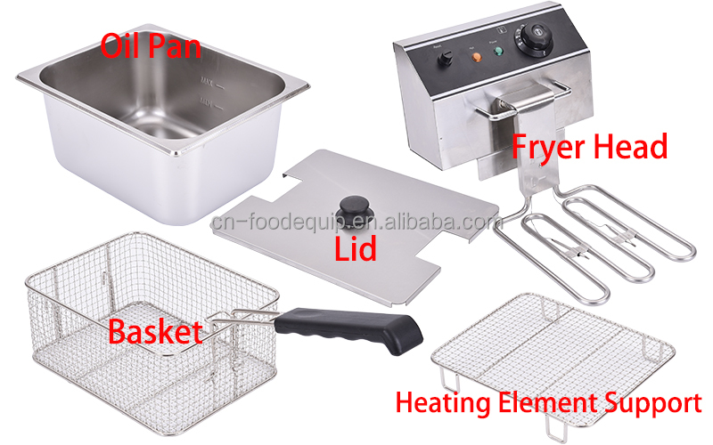 20L Single Tank Commercial Sta - Electric Fryer Commercial 20L 评论和价格