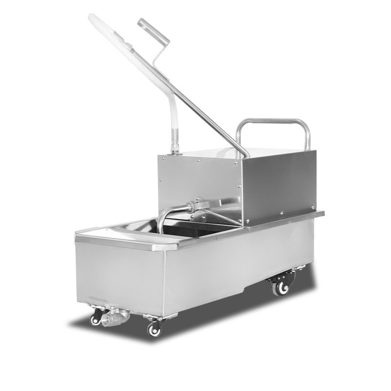 Stainless Steel Mobile Cooking - Fryer Oil Filtration Machine 评论和价格