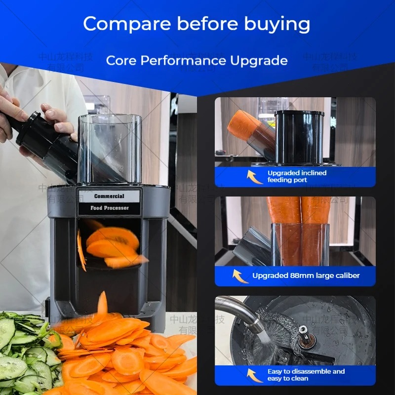 220V Vegetable Chopper  Multif - Commercial Potato Peeler Machine 评论和价格