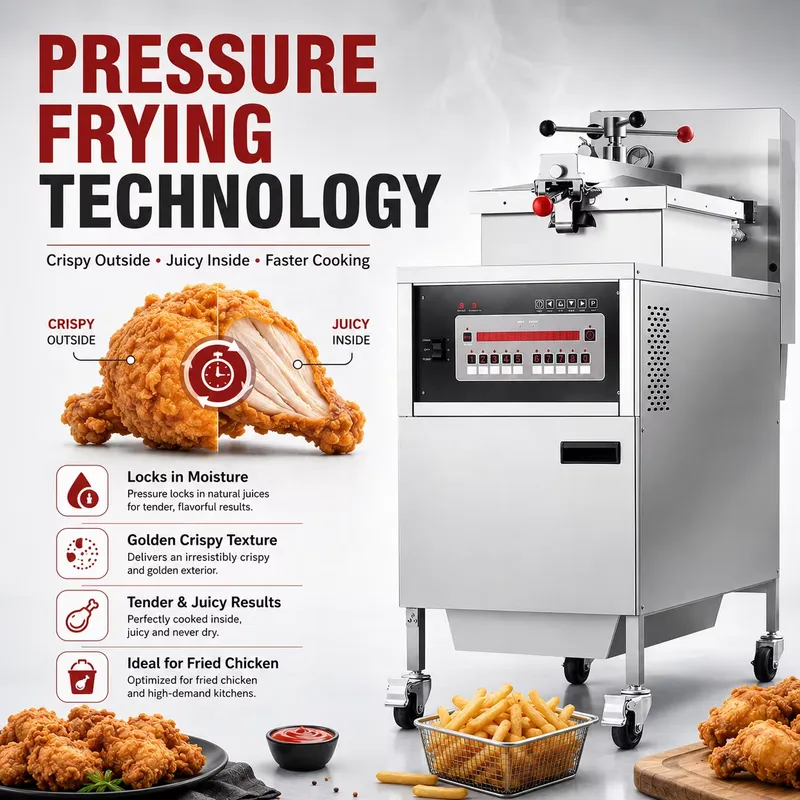 for Henny Chicken Electric Pre - Pressure Fryer Commercial Chicken 评论和价格