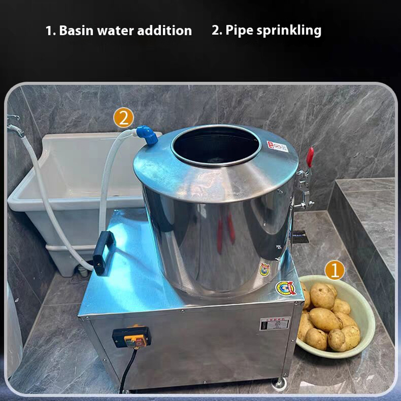 Automatic Peeler Industrial Po - Commercial Potato Peeler Machine 评论和价格