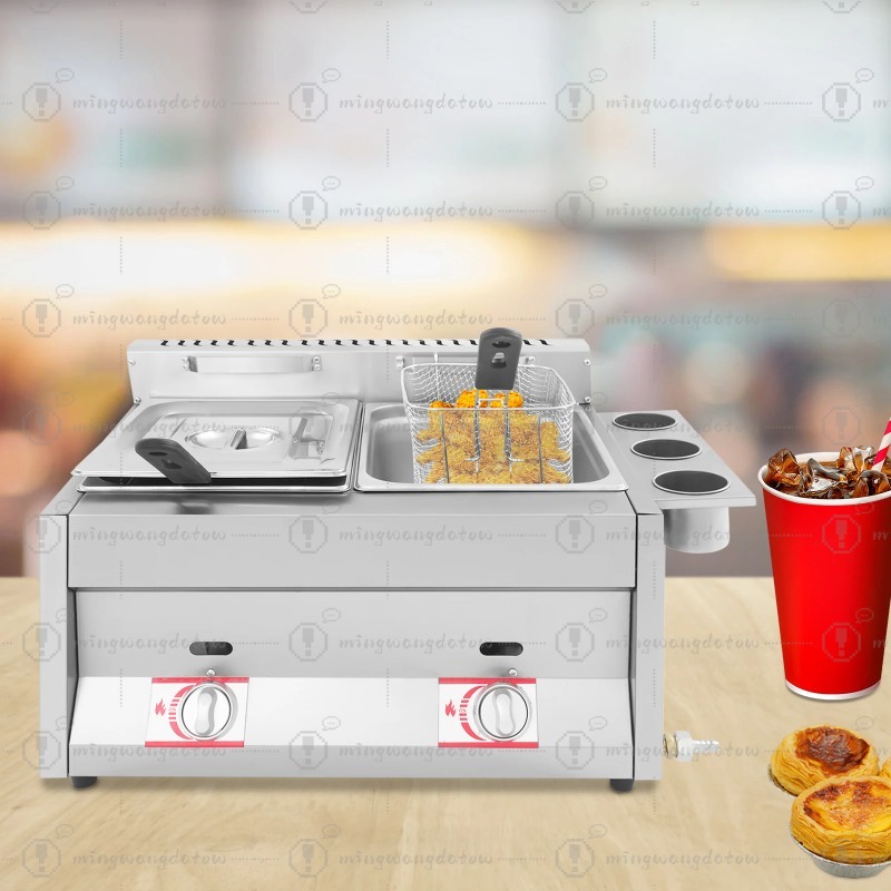 NEW Commercial Gas Deep Fryer  - Fryer Basket Commercial Stainless 评论和价格