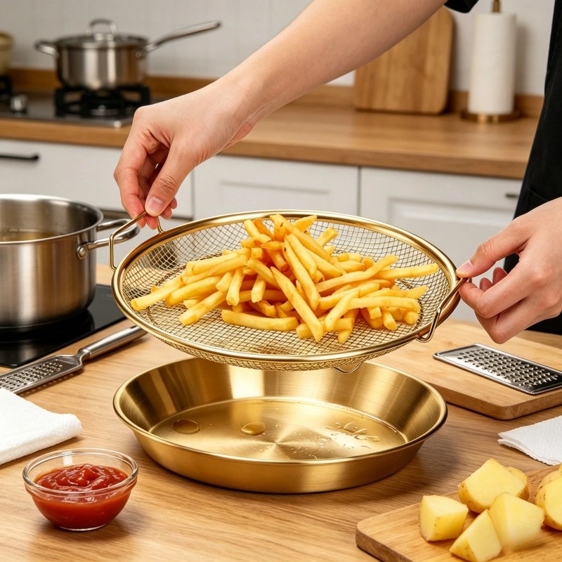 Gold Heavy Duty Deep Fryer Rac - Fryer Oil Filtration Machine 评论和价格