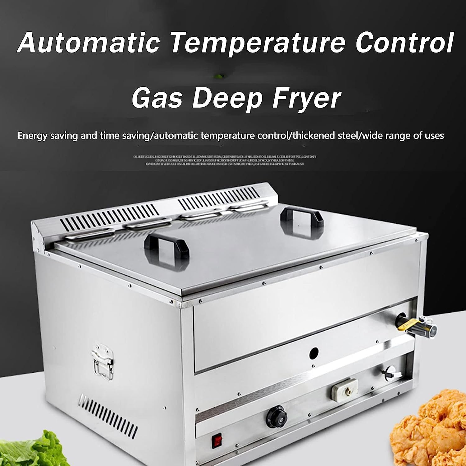 Commercial Gas Deep Fryer,Coun - Commercial Gas Deep Fryer Propane 评论和价格