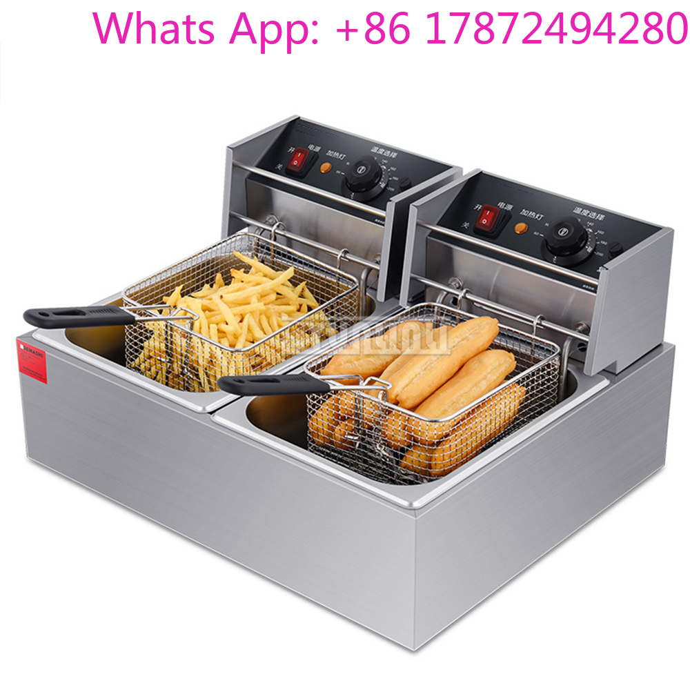 20L Electric Double Deep Fryer - Electric Fryer Commercial 20L 评论和价格