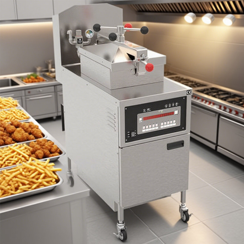 Smart Control Oil Filter Press - Pressure Fryer Commercial Chicken 评论和价格