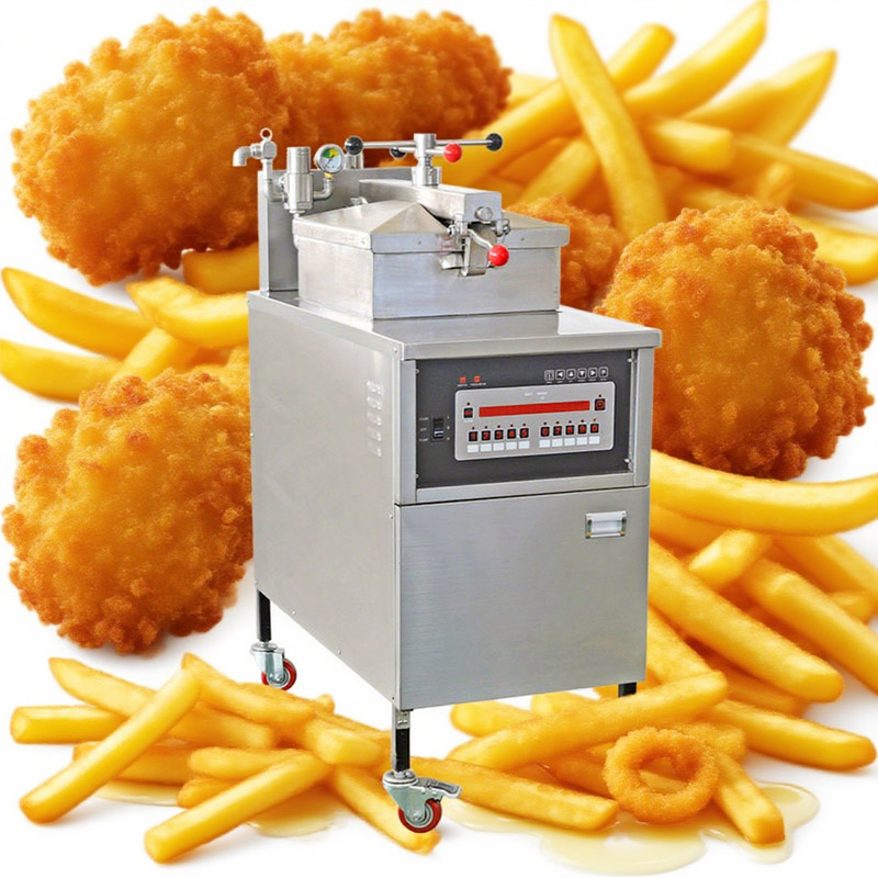 Smart Control Oil Filter Press - Pressure Fryer Commercial Chicken 评论和价格