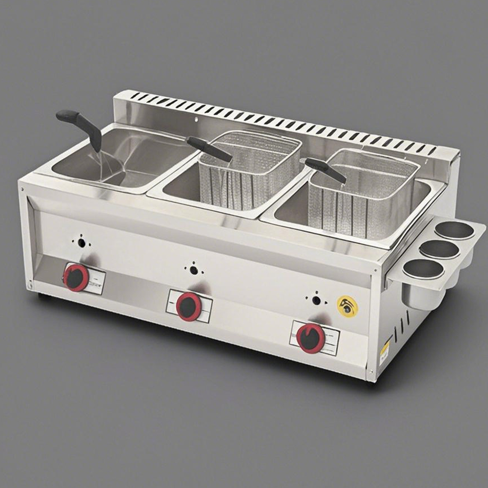 Propane Gas Deep Fryer Three T - Commercial Gas Deep Fryer Propane 评论和价格