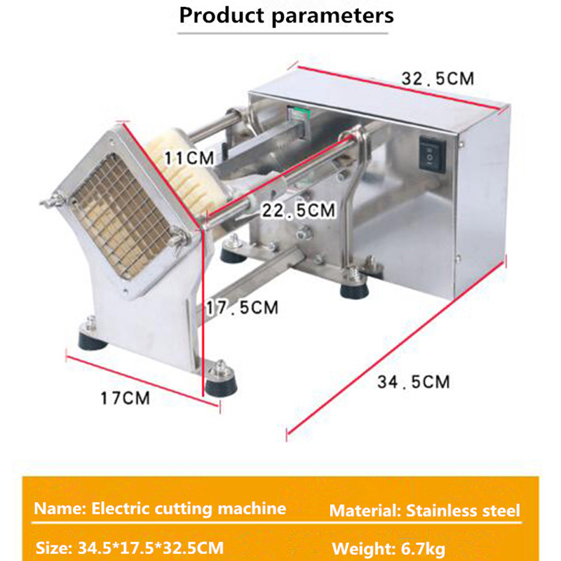 Industrial Potato Cutter Machi - Commercial French Fry Cutter 评论和价格