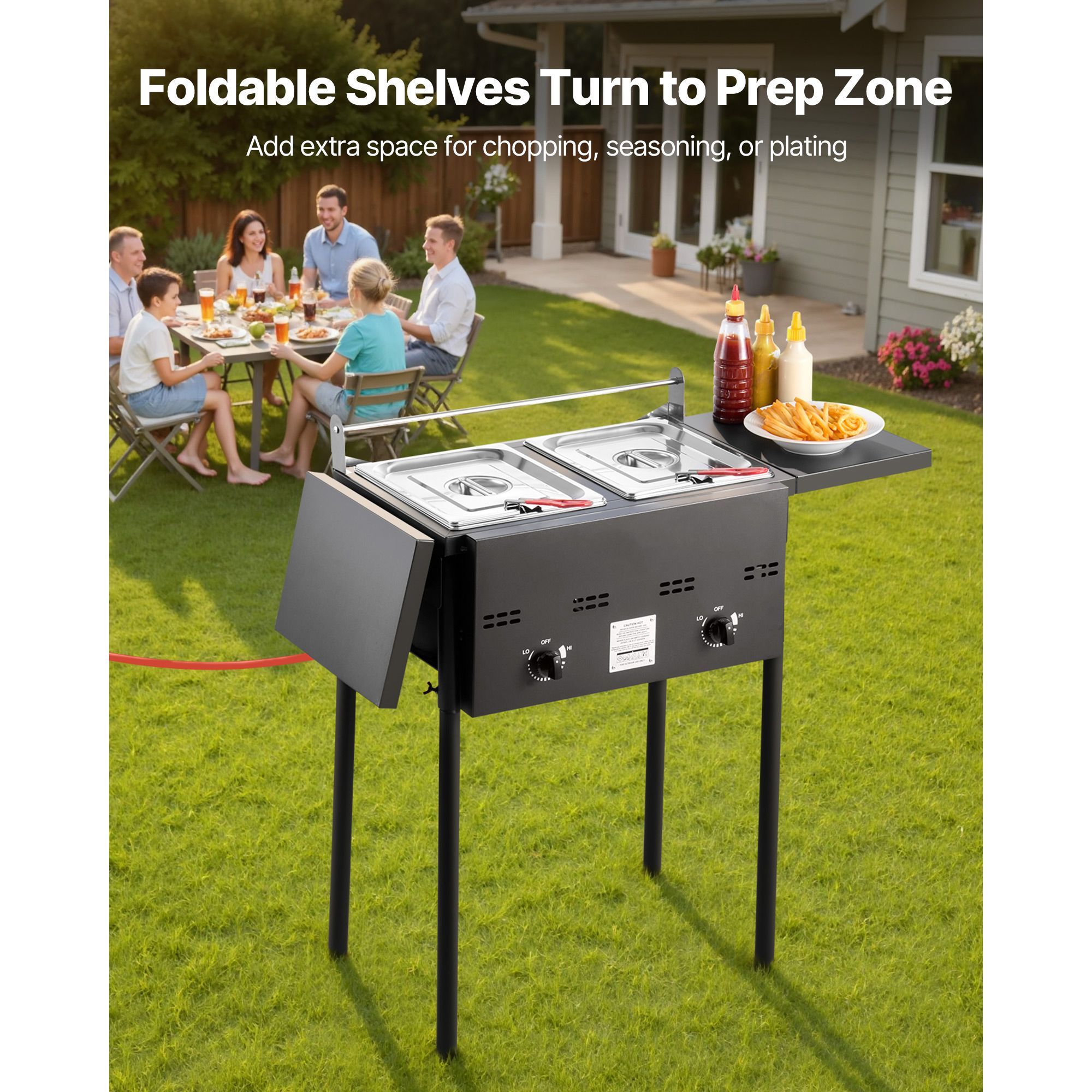 Outdoor Propane Deep Fryer, Du - Commercial Gas Deep Fryer Propane 评论和价格