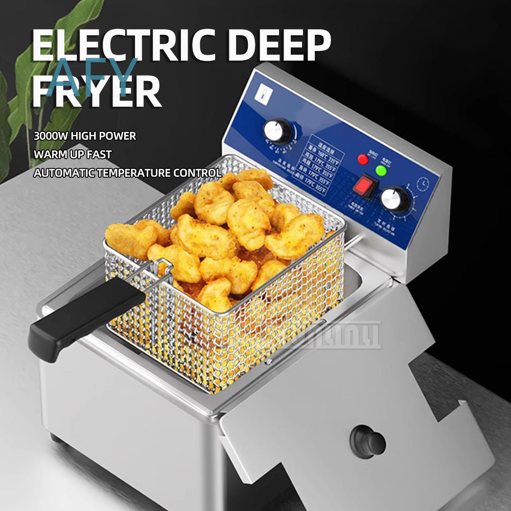 Double Cylinder Electric Fryer - Electric Fryer Commercial 20L 评论和价格