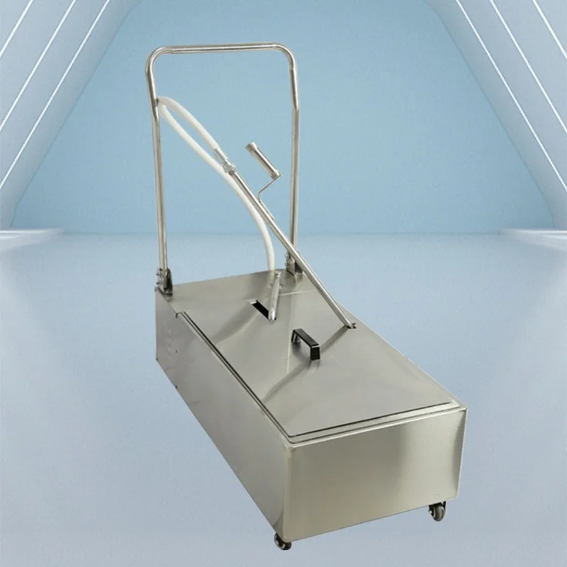 48L Oil Filtration Cart, Stain - Fryer Oil Filtration Machine 评论和价格