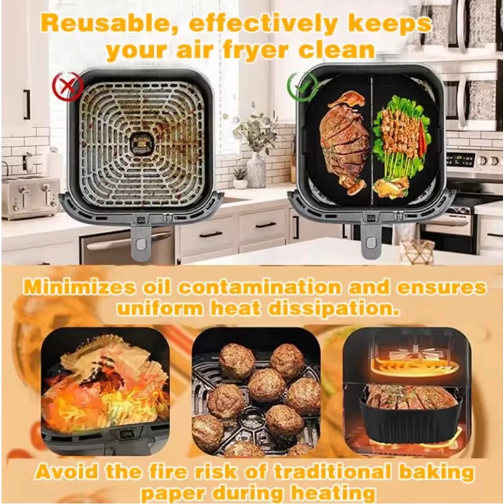 Silicone Air Fryer Mold Oil Fi - Fryer Oil Filtration Machine 评论和价格