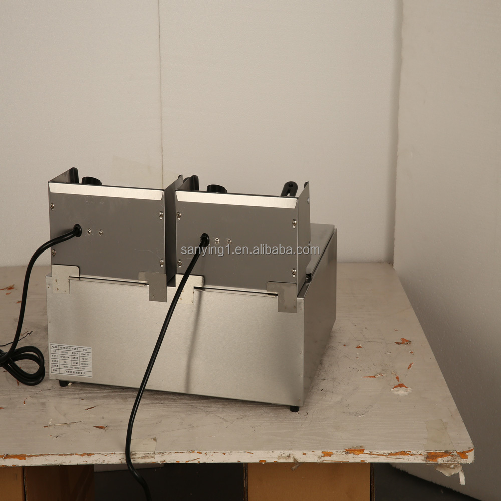 Commercial Fry with 12L +12L D - Commercial Deep Fryer Double Tank 12L 评论和价格