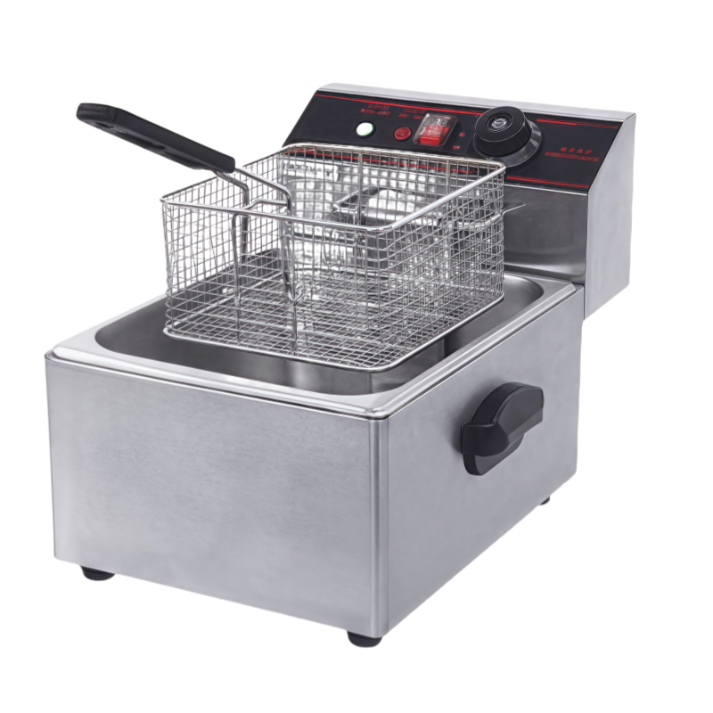 CE Certification  6L 8L 12L 16 - Commercial Deep Fryer Double Tank 12L 评论和价格