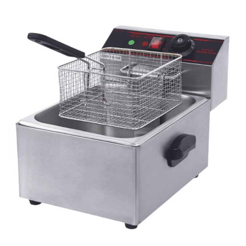 CE Certification  6L 8L 12L 16 - Commercial Deep Fryer Double Tank 12L 评论和价格