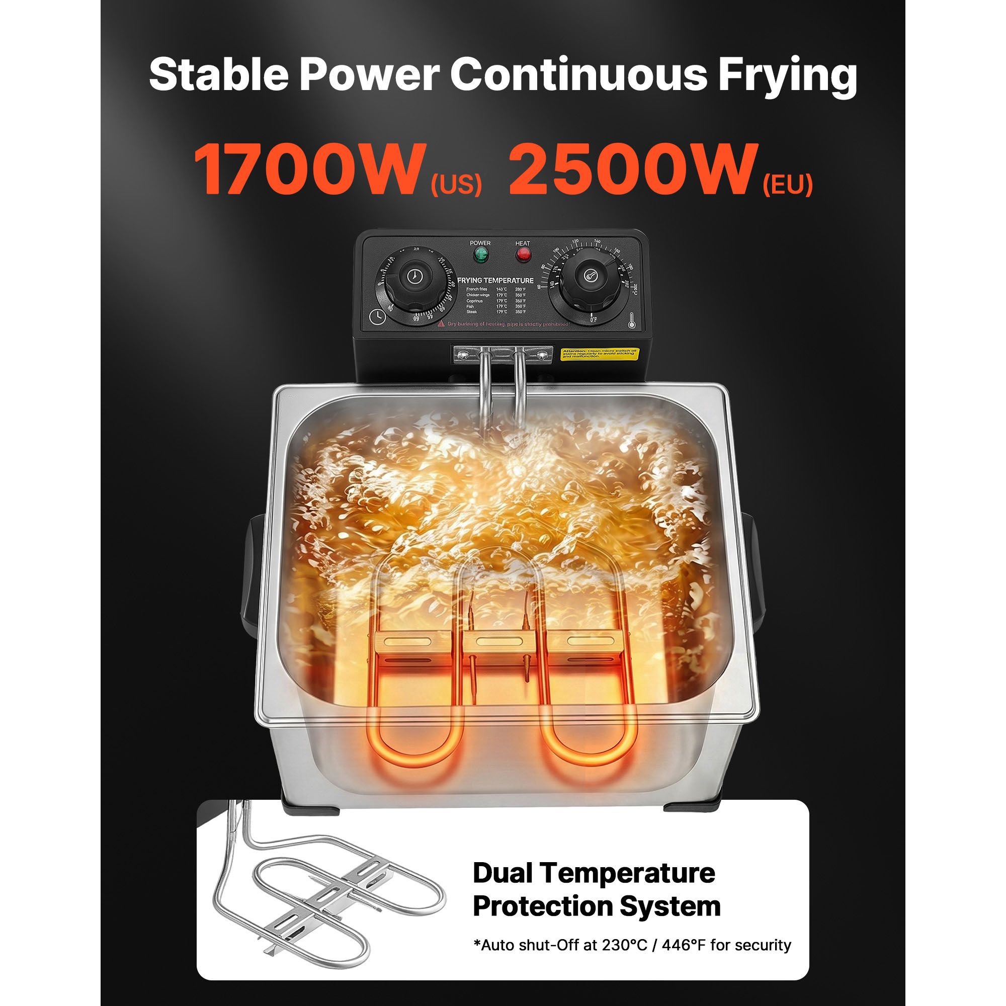 Commercial Electric Deep Fryer - Countertop Deep Fryer With Timer 评论和价格