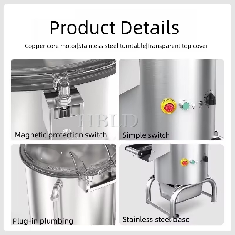 Electric Commercial Stainless  - Commercial Potato Peeler Machine 评论和价格