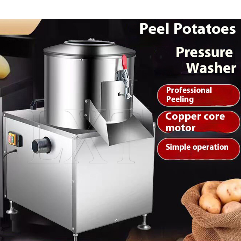 Stainless Steel Potato Cleanin - Commercial Potato Peeler Machine 评论和价格