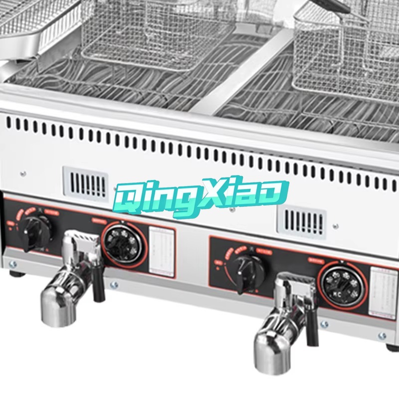 12L+12L Hot Selling Potato Chi - Commercial Gas Deep Fryer Propane 评论和价格